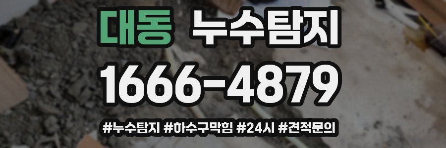 누수닥터 누수탐지