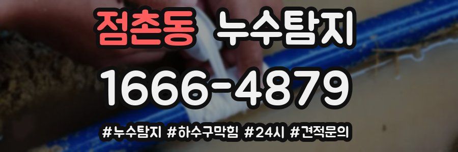 누수닥터 누수탐지