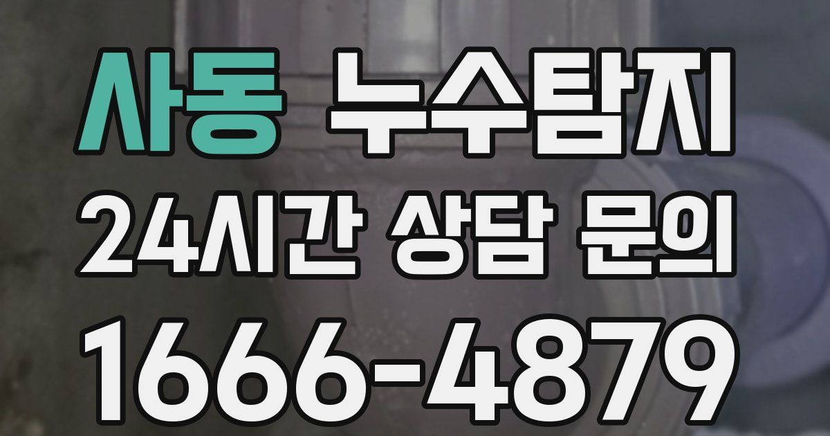 하수구막힘