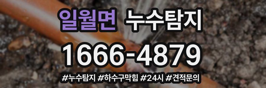 누수닥터 누수탐지