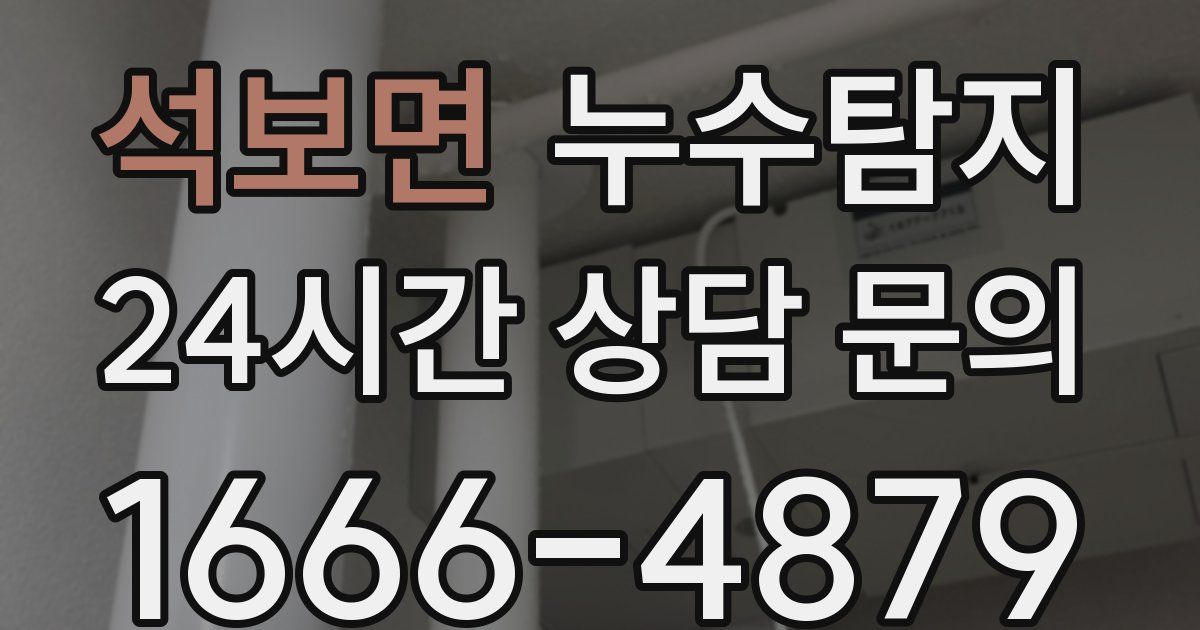 하수구막힘