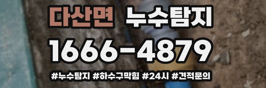 누수닥터 누수탐지