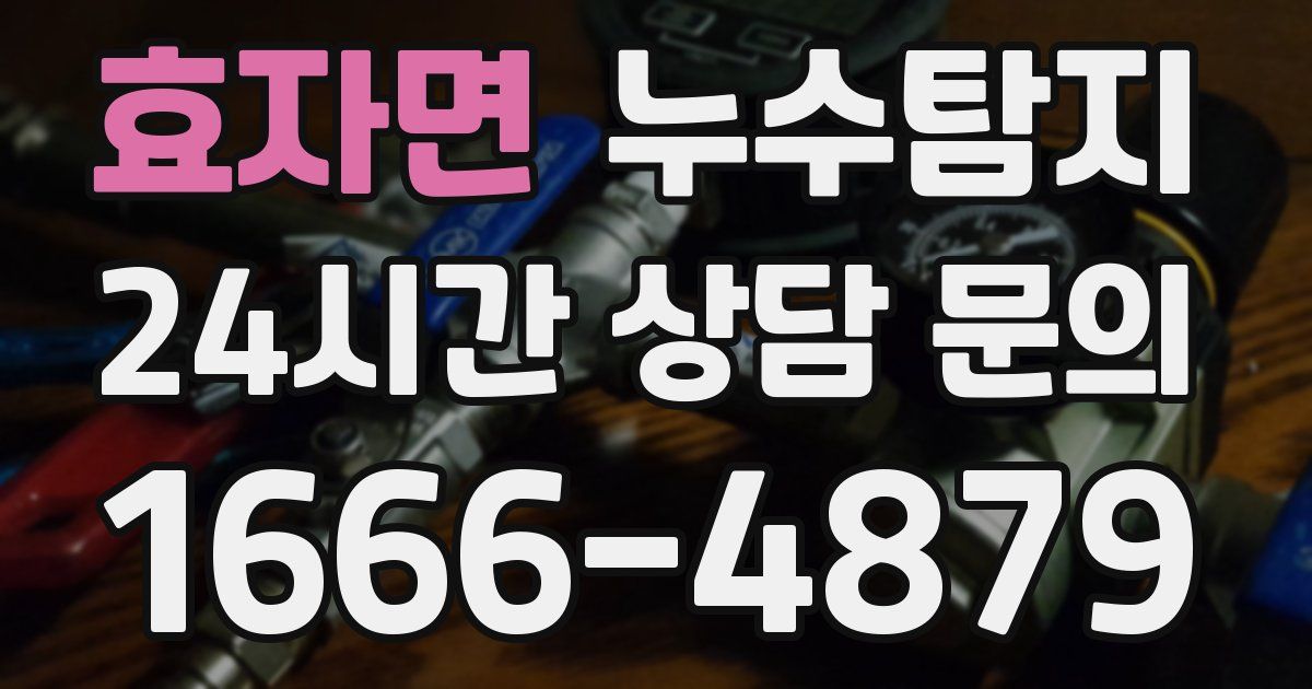 하수구막힘
