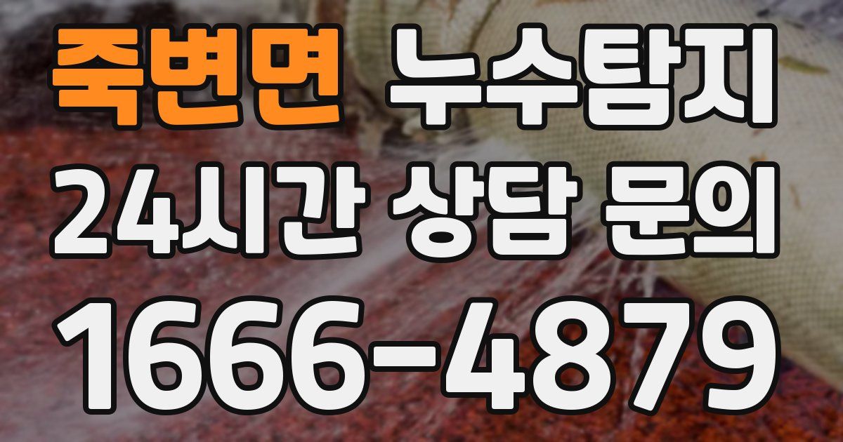 하수구막힘