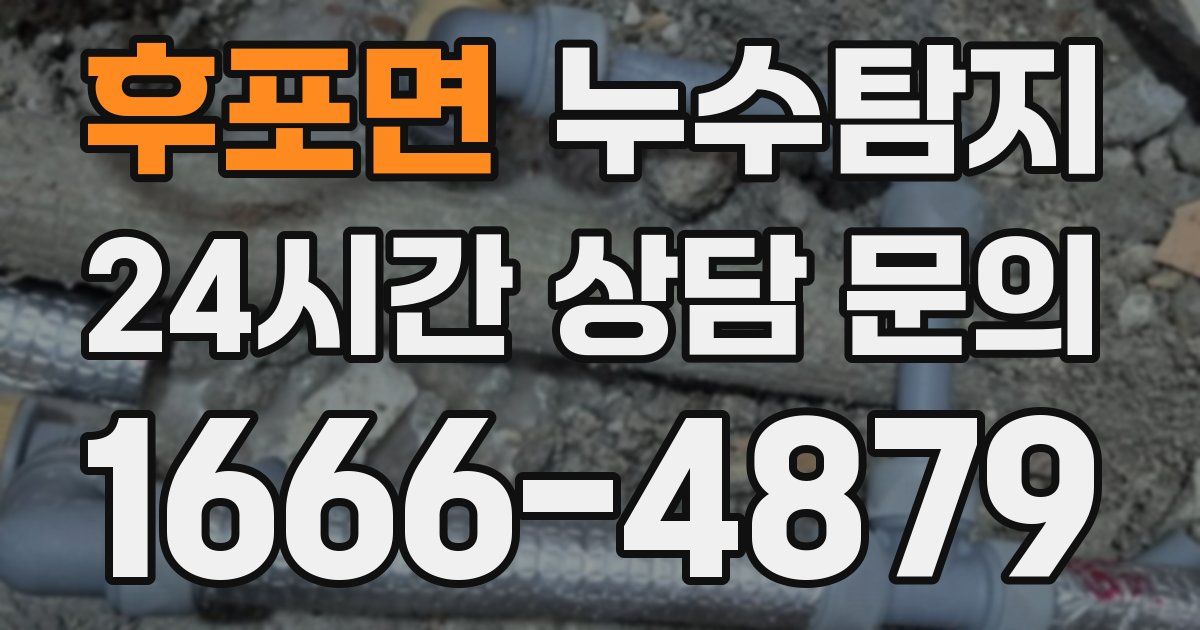 하수구막힘