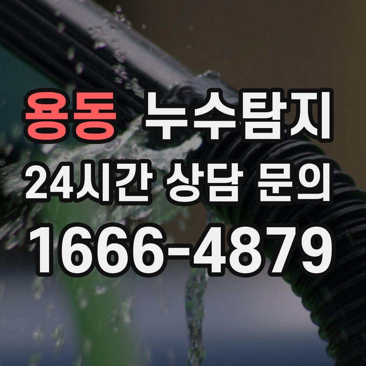 용동 누수탐지 방수층 손상 진단에서 복구까지