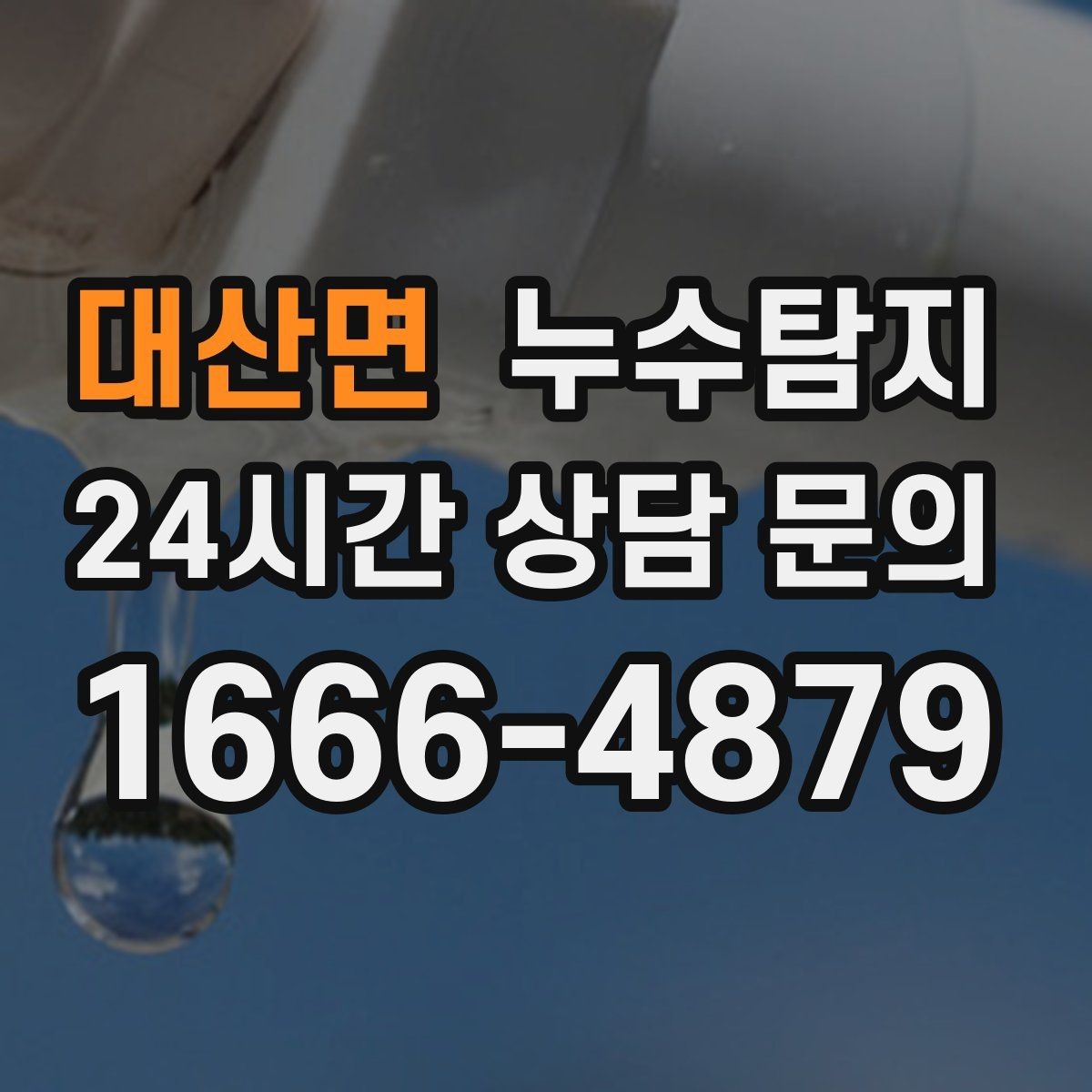 대산면 누수탐지 방수층 손상 진단에서 복구까지