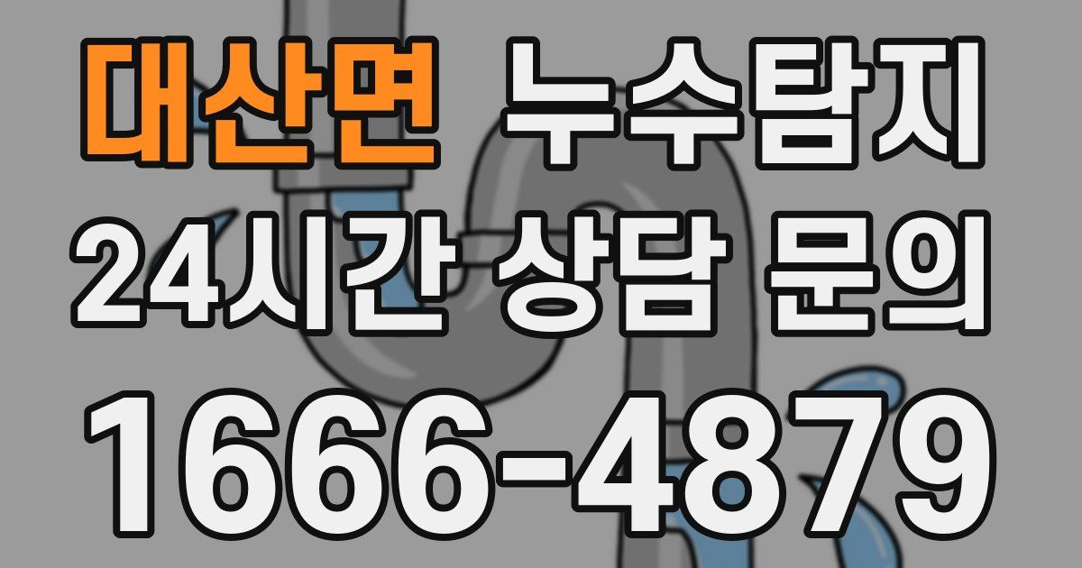 하수구막힘