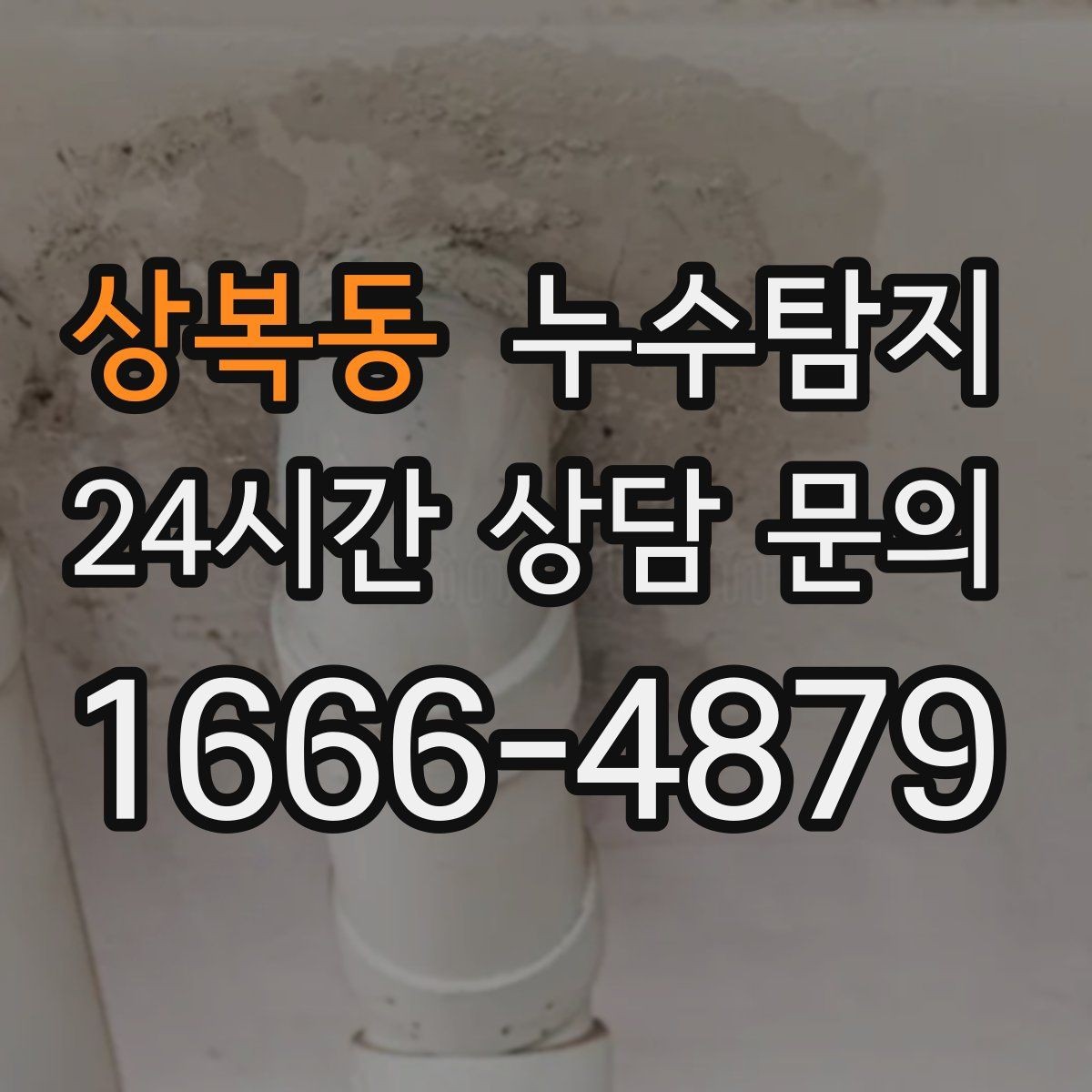 상복동 누수탐지 합리적인 비용으로 문제를 해결하세요