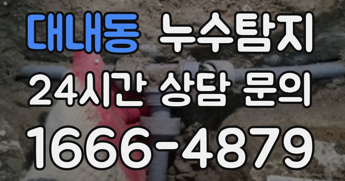 하수구막힘