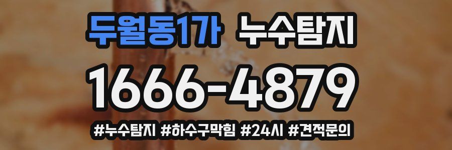 누수닥터 누수탐지