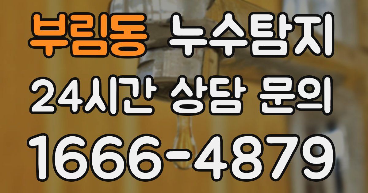 하수구막힘