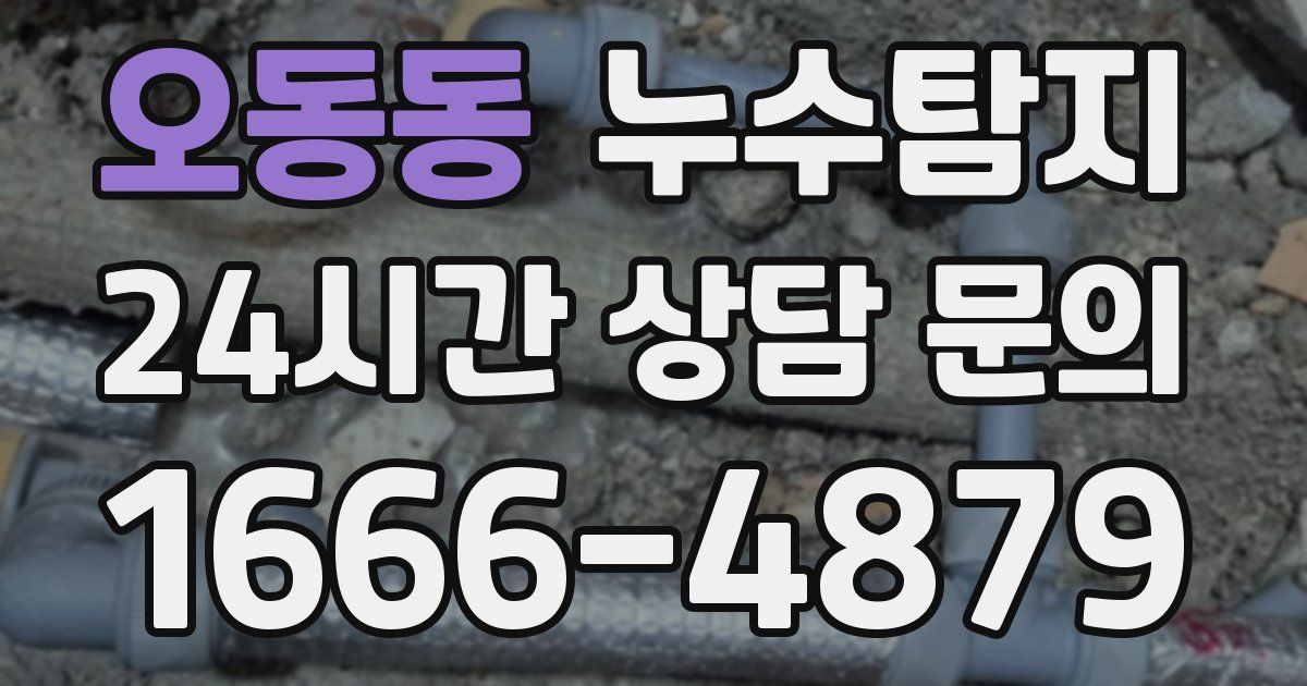 하수구막힘