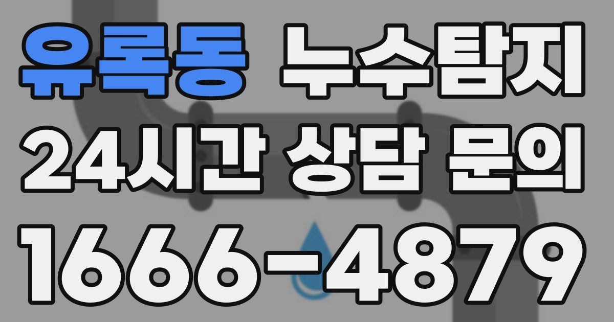 하수구막힘