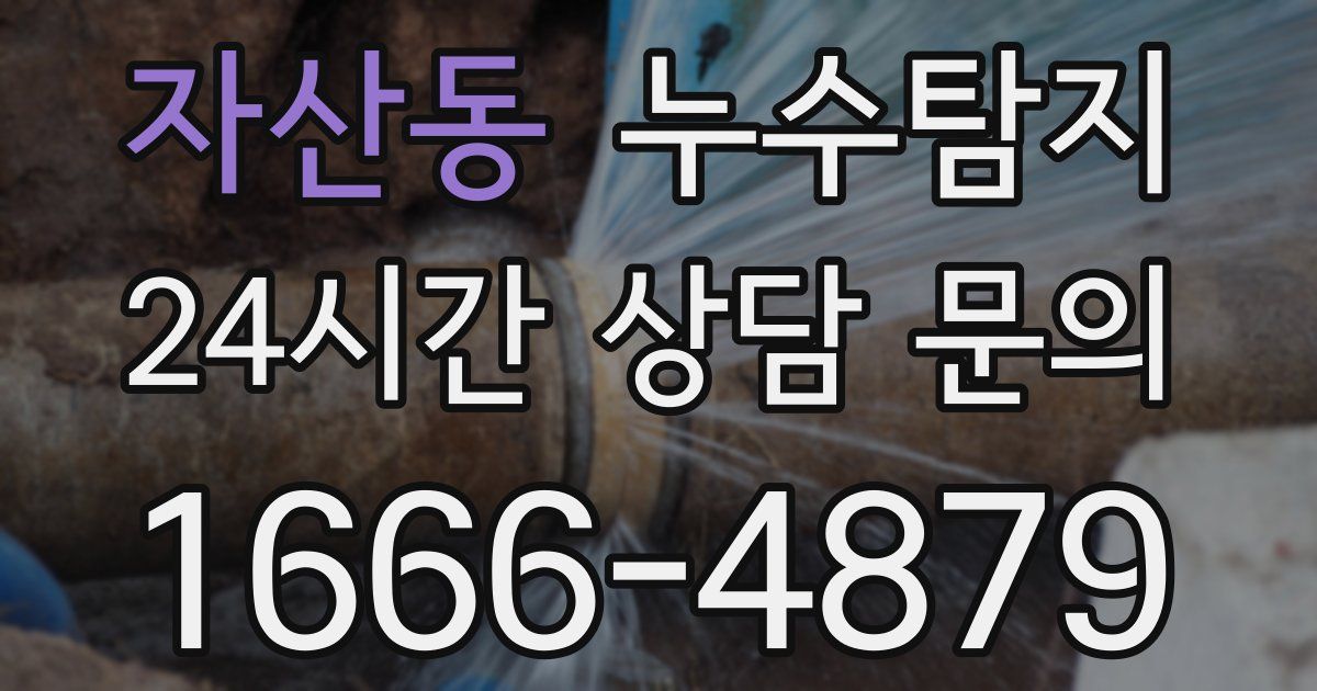 하수구막힘