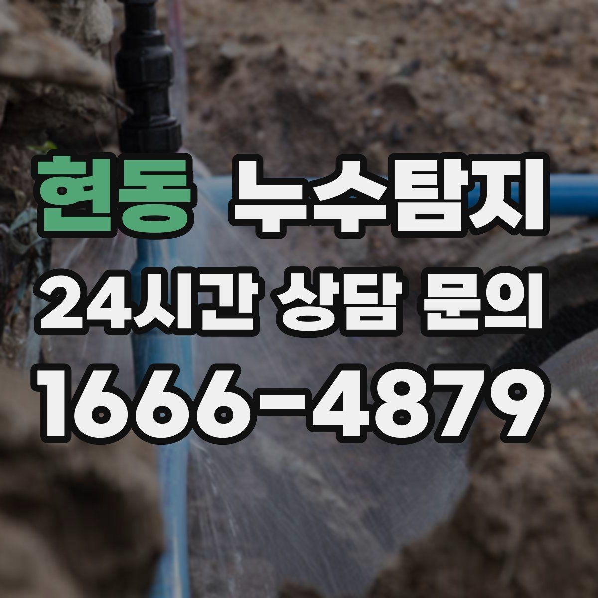 현동 누수탐지 셀프 점검 후 전문가 호출 타이밍