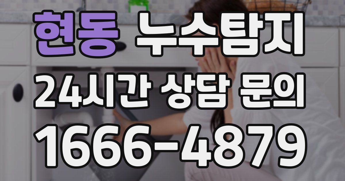 하수구막힘