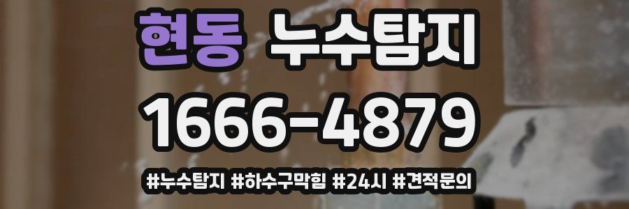누수닥터 누수탐지
