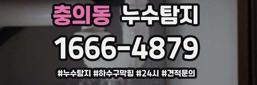 누수닥터 누수탐지
