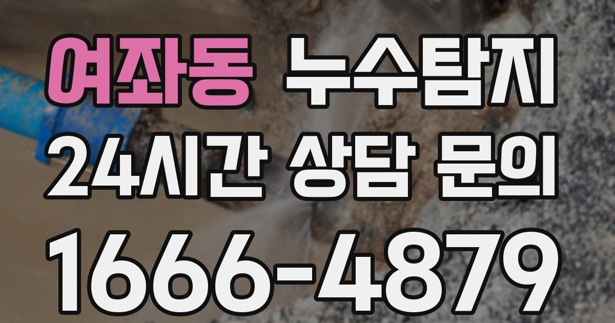 하수구막힘