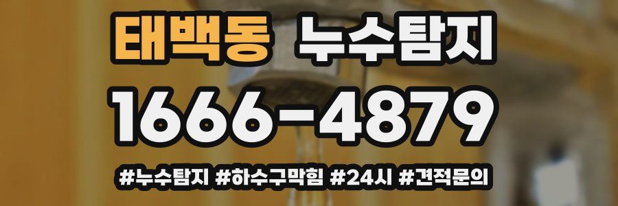 누수닥터 누수탐지