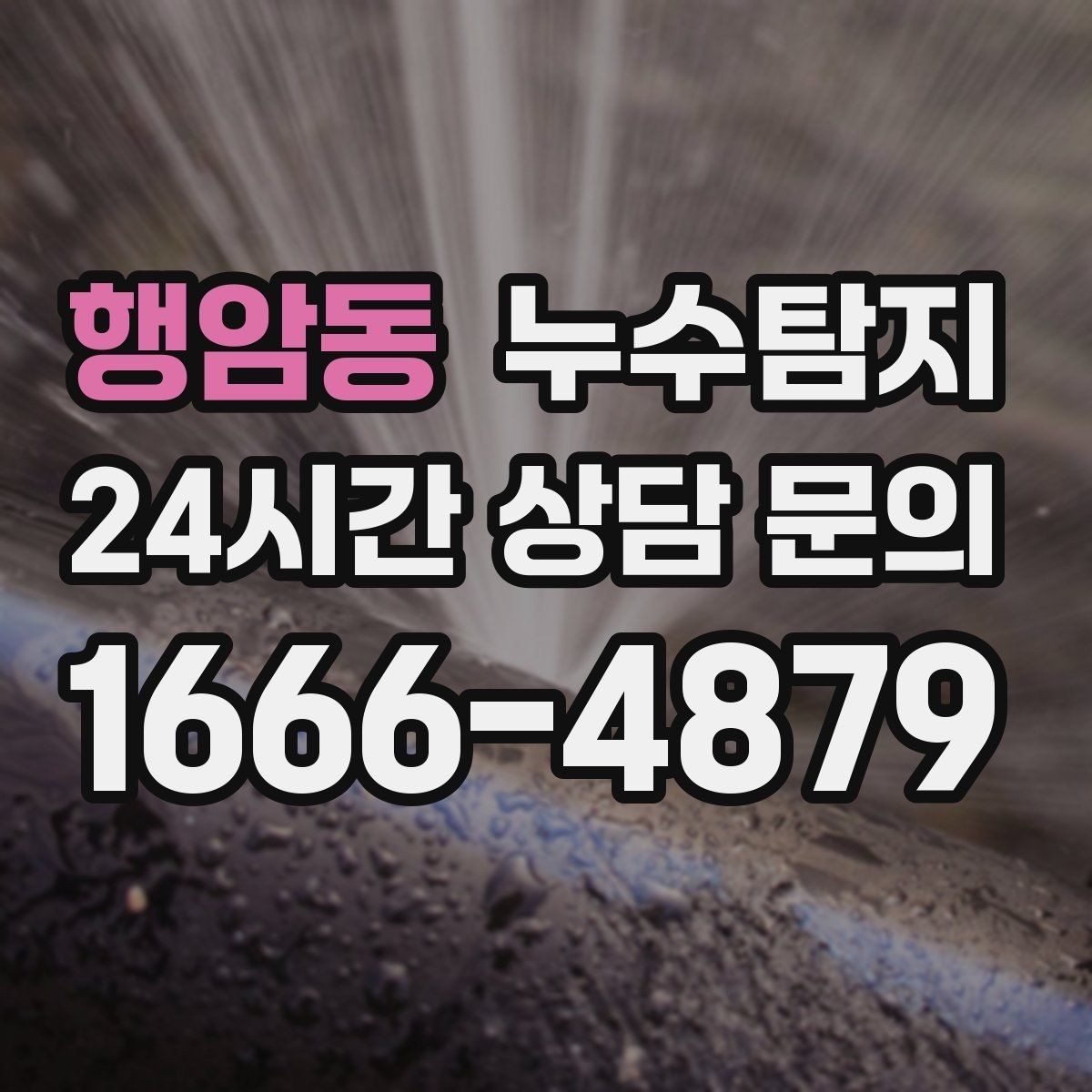 행암동 누수탐지 외단열 손상 부위 점검은