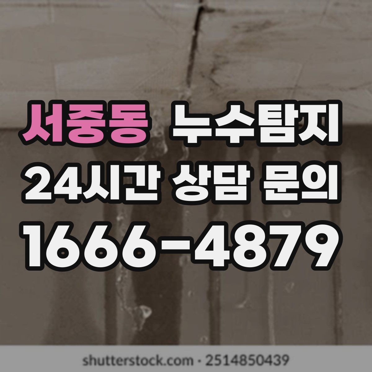 서중동 누수탐지 타일 속 누수까지 꼼꼼히