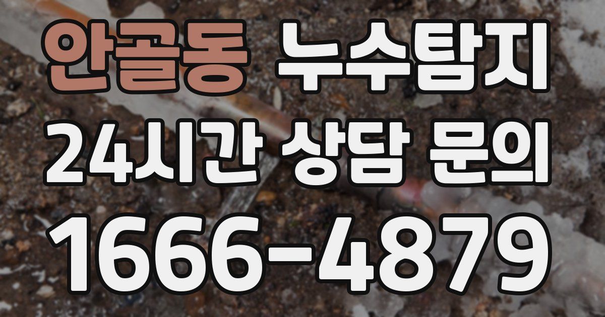 하수구막힘