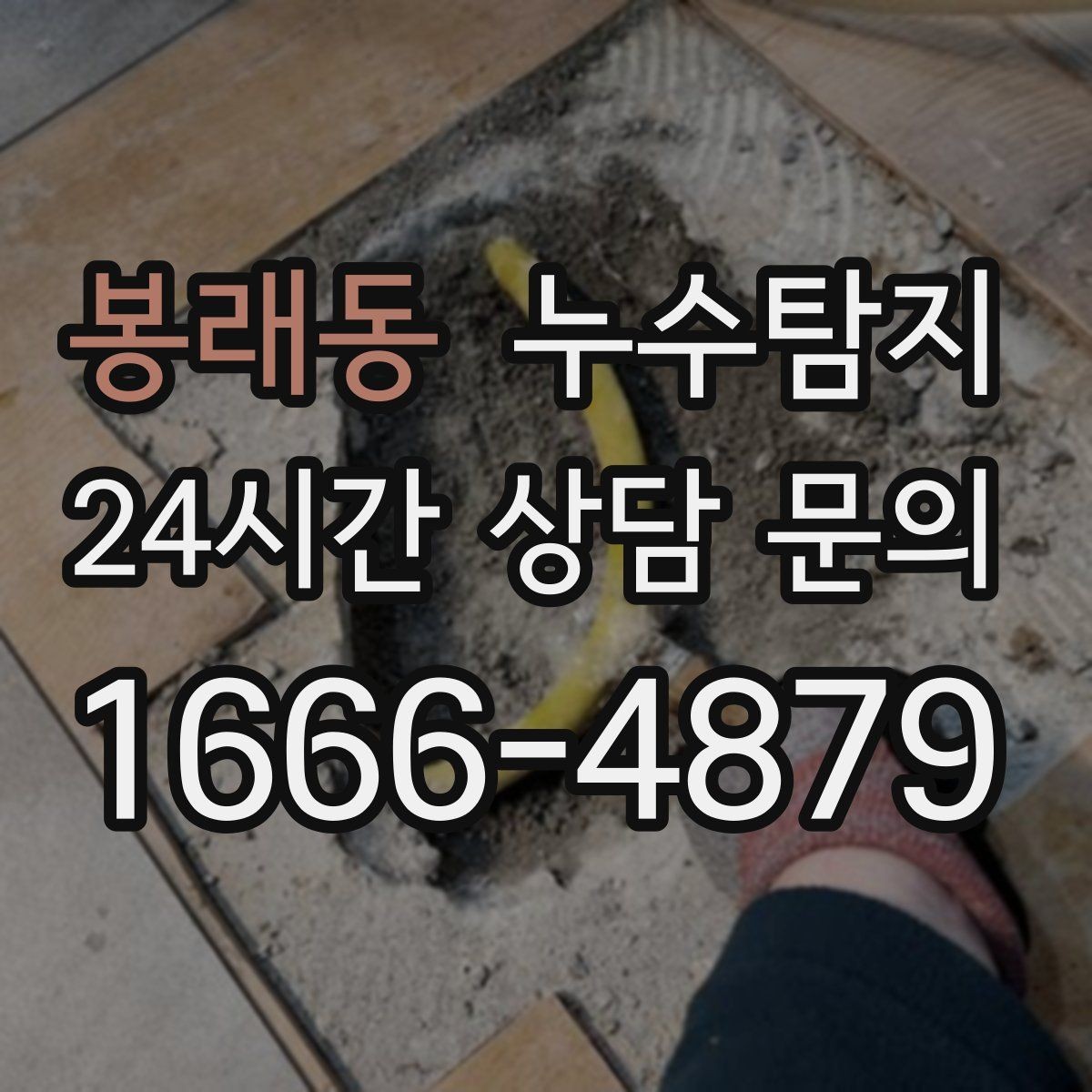 봉래동 누수탐지 전문가와 동행한 하루의 기록