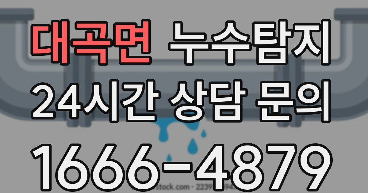 하수구막힘
