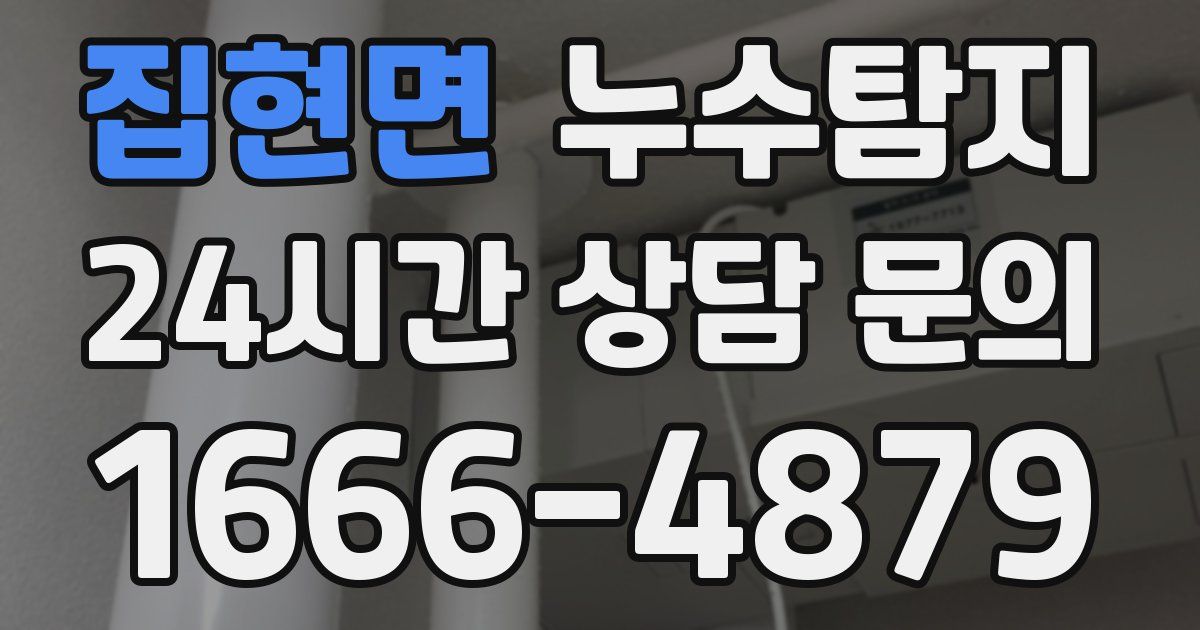 하수구막힘