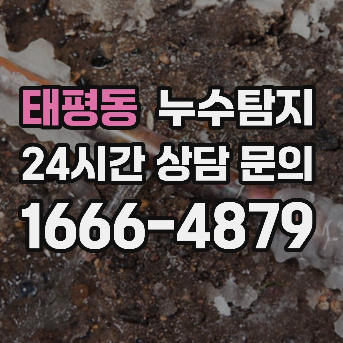 태평동 누수탐지 이사 전 집 상태 안심 점검