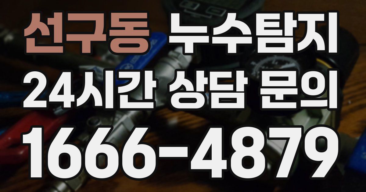 하수구막힘