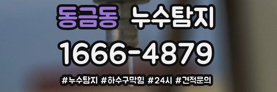 누수닥터 누수탐지