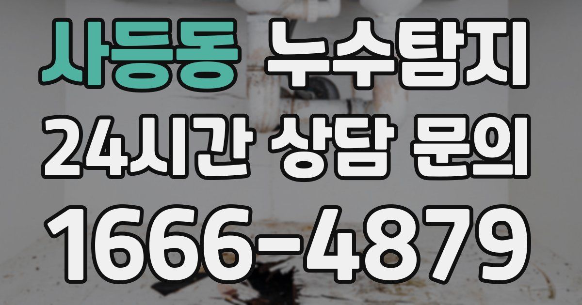 하수구막힘