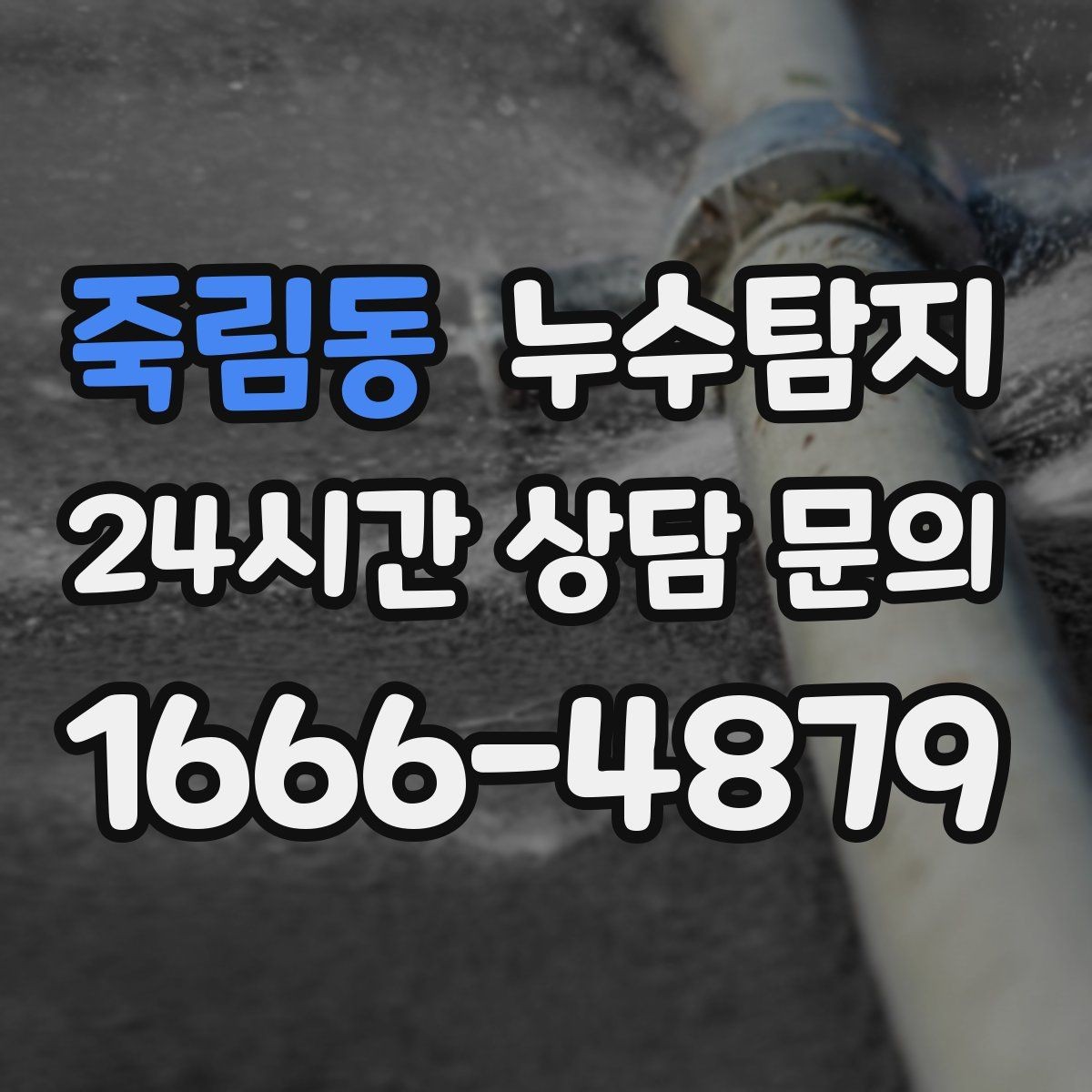 죽림동 누수탐지 공용 복도 천장 점검 사례