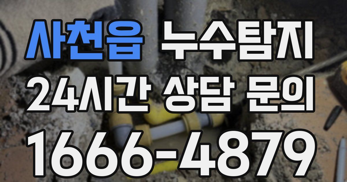 하수구막힘