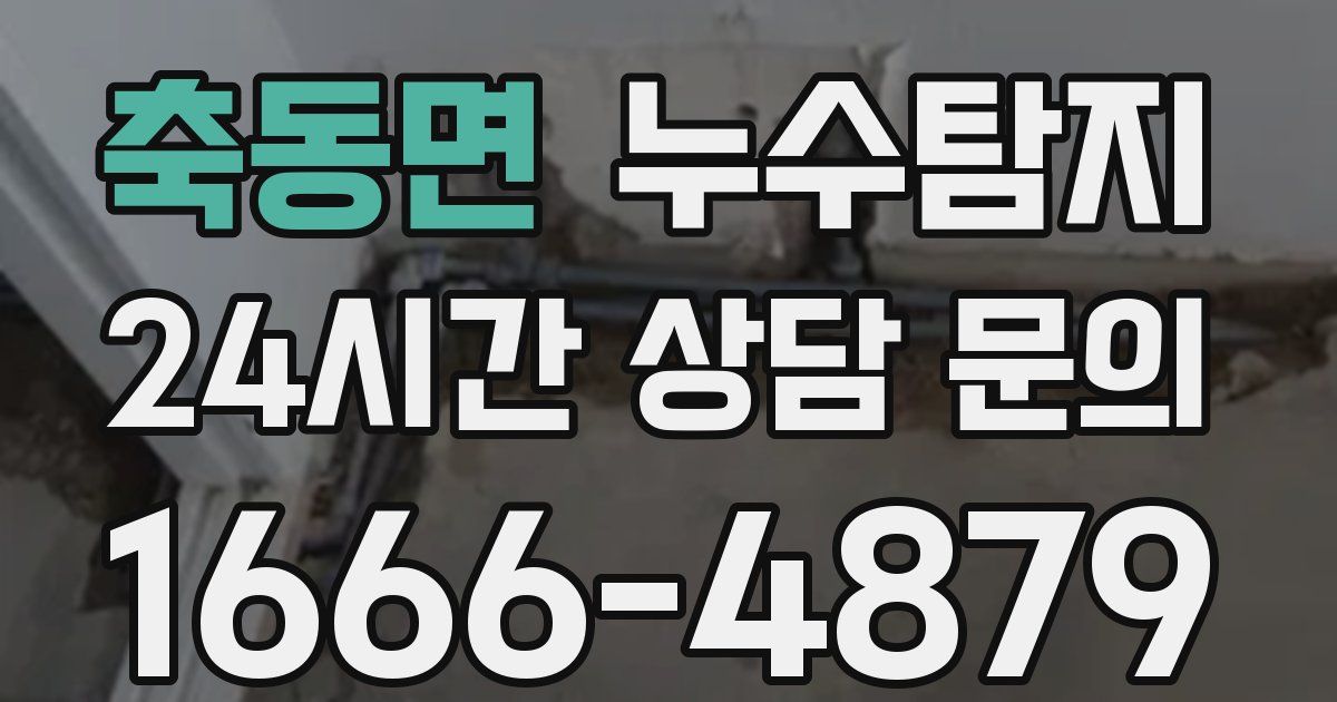 하수구막힘
