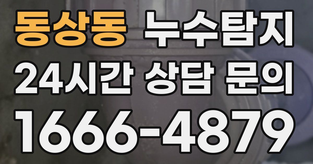 하수구막힘