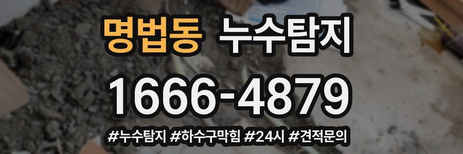 누수닥터 누수탐지