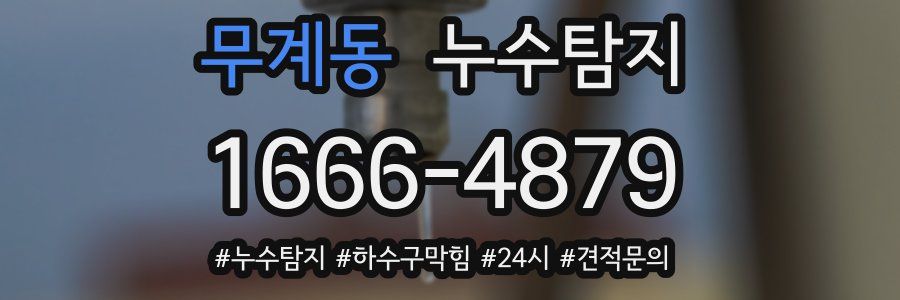 누수닥터 누수탐지