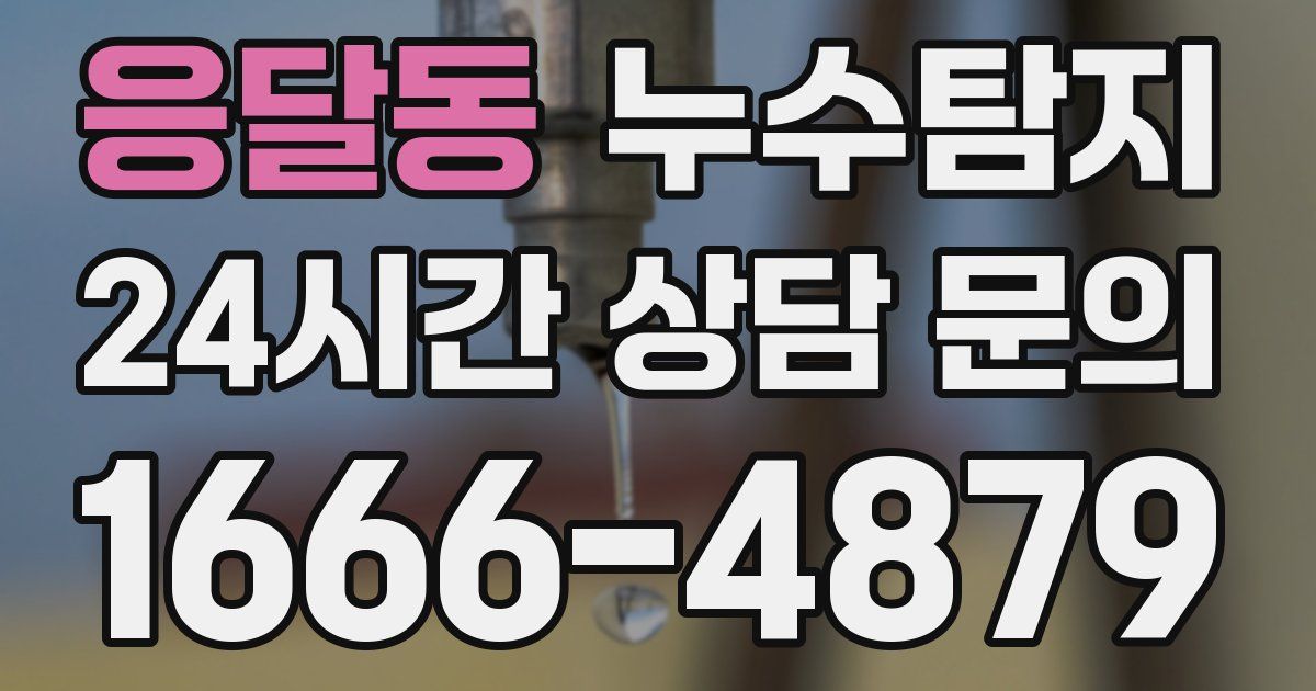 하수구막힘
