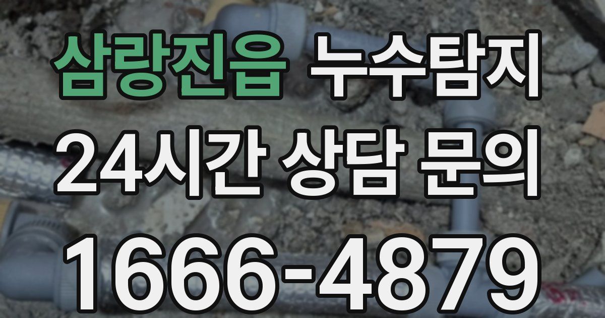 하수구막힘