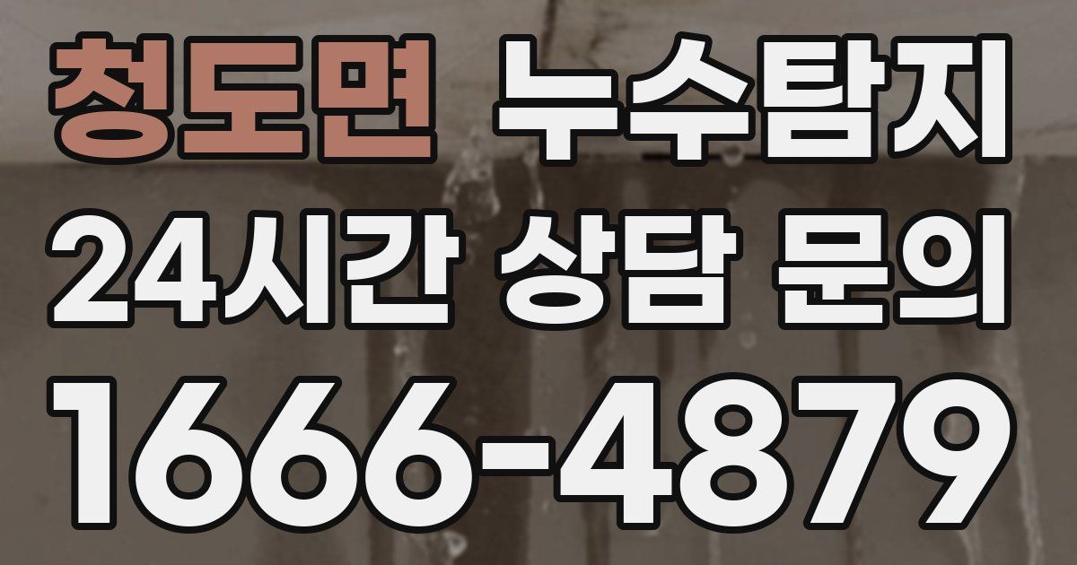 하수구막힘