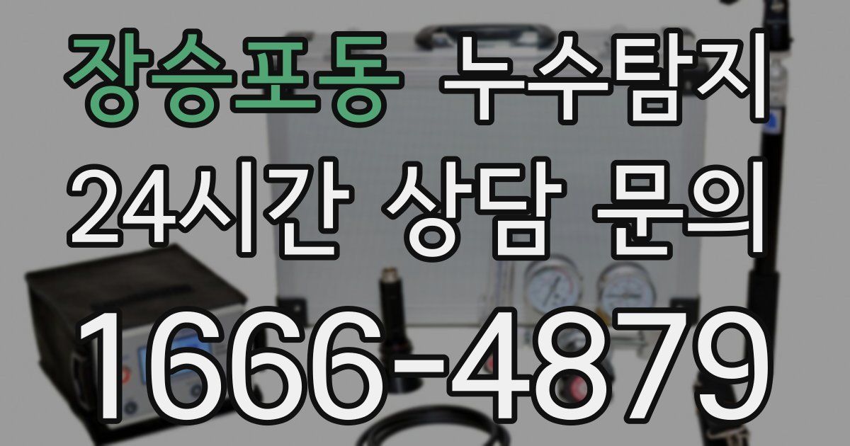 하수구막힘