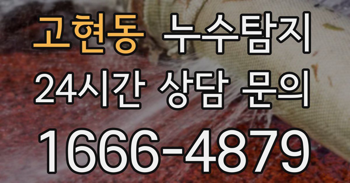 하수구막힘
