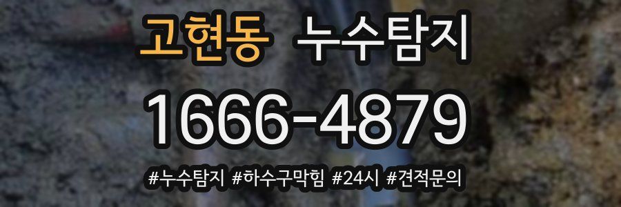 누수닥터 누수탐지