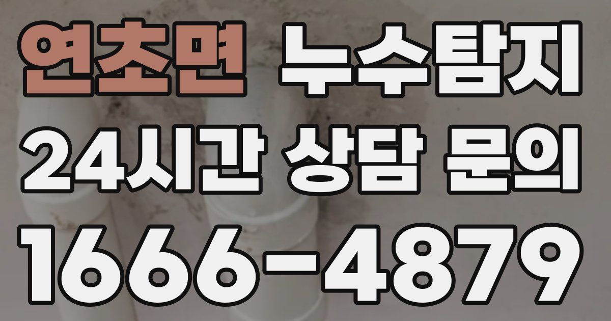 하수구막힘