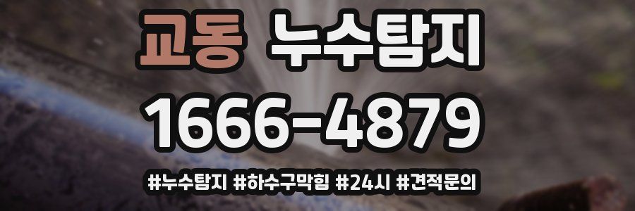 누수닥터 누수탐지