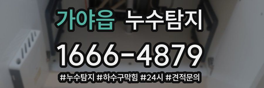 누수닥터 누수탐지